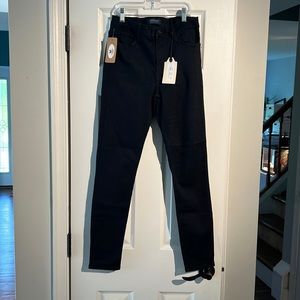 Just USA navy blue mid rise skinny jeans   lighter weight